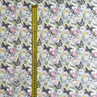 Tessuto decorativo Genoveva butterfly lila digital print