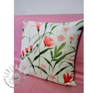 Tessuto decorativo premium Floral Iris fresia