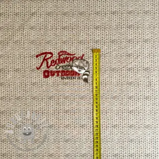 Felpa Redwood red PANEL digital print