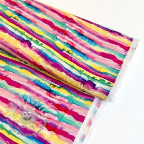 Viscosa RAYON POPLIN Floral textured design C digital print