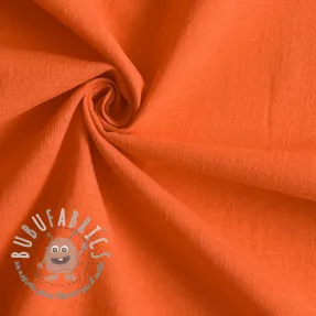 Tessuto di cotone con lino orange