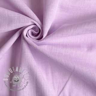 Tessuto di cotone con lino lilac