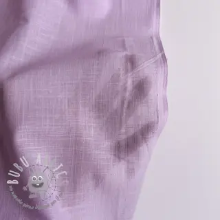 Tessuto di cotone con lino lilac