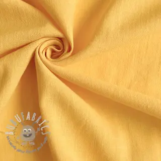 Tessuto di cotone con lino yellow