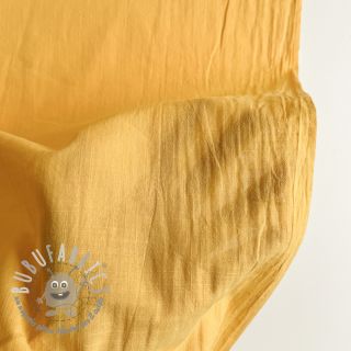 Tessuto di cotone con lino yellow