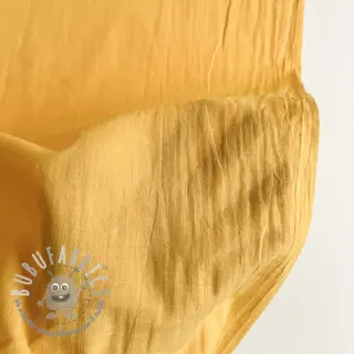 Tessuto di cotone con lino yellow
