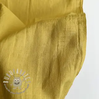 Tessuto di cotone con lino ochre