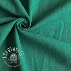 Tessuto di cotone con lino apple green