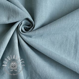 Tessuto di cotone con lino old blue