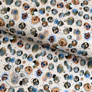 Jersey Scattered spots digital print