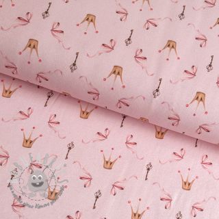 Jersey Princess set pink digital print