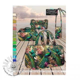 Tessuto decorativo SHOPPER Peacock PANEL