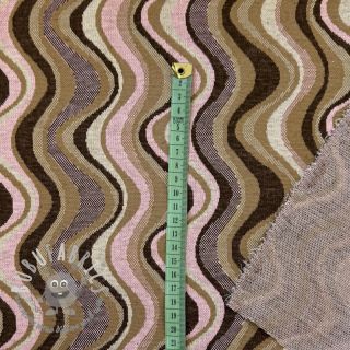 Jacquard Wavey light pink