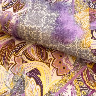 Jersey VISCOSE LYCRA Ditile patchwork pink digital print