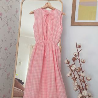 Mussola/Doppia garza Double sided CHECKS MINI old rose