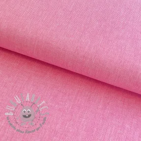 Lino con cotone Fishbone fuchsia