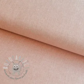 Lino con cotone Fishbone pink