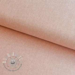 Lino con cotone Fishbone pink