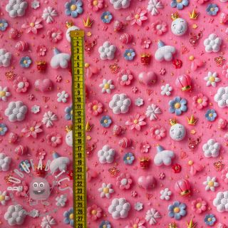 Tessuto di cotone Queen B digital print