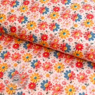 Tessuto di cotone Bright digital print