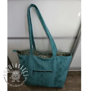 Ecopelle COBRA turquoise