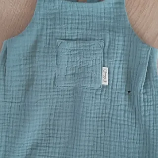 Mussola/Doppia garza green