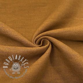 Lino prelavato mustard