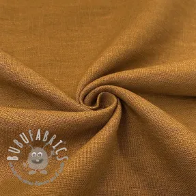 Lino prelavato mustard