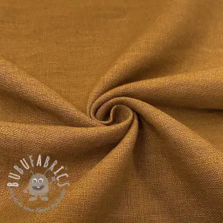 Lino prelavato mustard