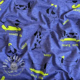 Jersey Skate club cobalt melange