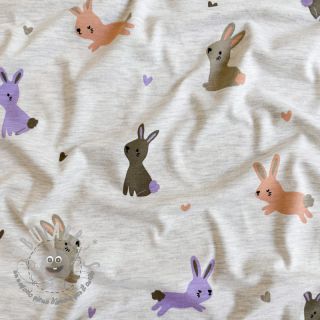 Jersey Bunnies ecru melange