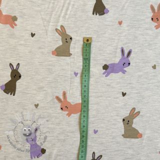 Jersey Bunnies ecru melange