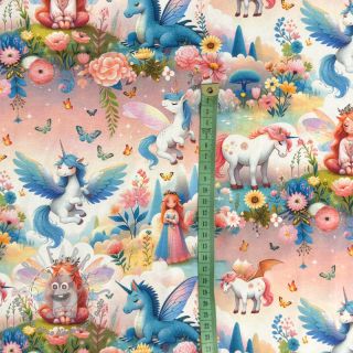 Jersey Unicorns blue digital print