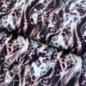 Viscosa ECOVERO Animal skin jeans digital print