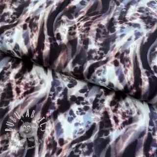 Viscosa ECOVERO Animal skin jeans digital print