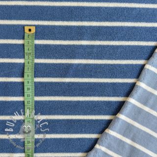 Spugna YARN DYED Stripe BIG light blue