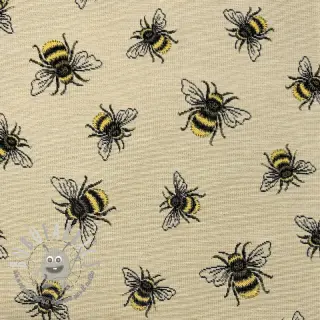 Tessuto decorativo GOBELIN PREMIUM Bumble Bee Family