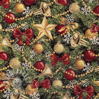 Tessuto decorativo GOBELIN PREMIUM Happy Holiday Deco
