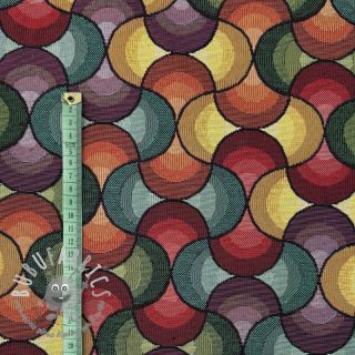 Tessuto decorativo GOBELIN PREMIUM Graphic Wave Scale