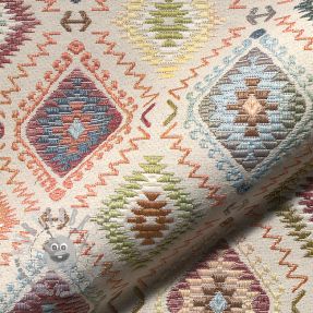 Tessuto decorativo GOBELIN PREMIUM Indian Kelim Tapestry