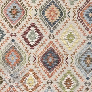 Tessuto decorativo GOBELIN Indian Kelim Tapestry