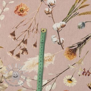 Tessuto decorativo Dried Flower Romance digital print