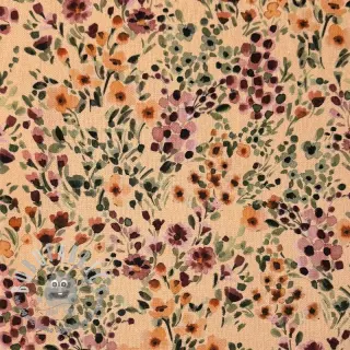 Tessuto decorativo Painted Lovely Flower digital print