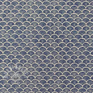 Tessuto decorativo Linenlook Little Wave Scale