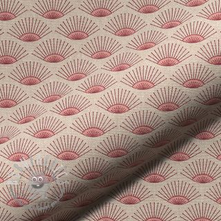 Tessuto decorativo Linenlook Graphic Silk Tree