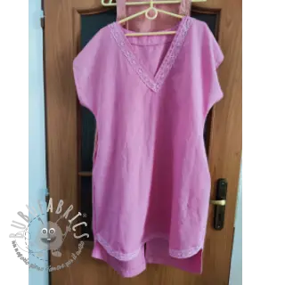 Lino prelavato 170 g light pink