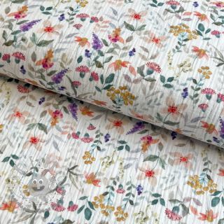 Mussola/Doppia garza My meadow flowers digital print