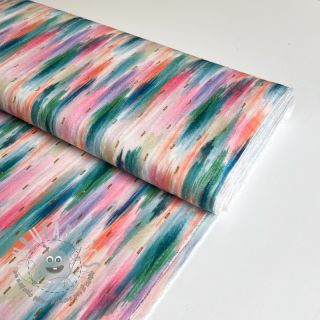Viscosa LUREX Green abstract digital print
