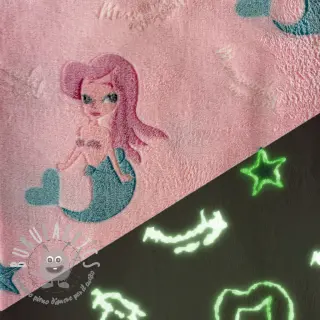 Wellness Fleece Glow in the dark Fairytale design C
