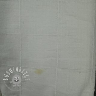 Tessuto di cotone VOILE DOBBY off white 2nd class